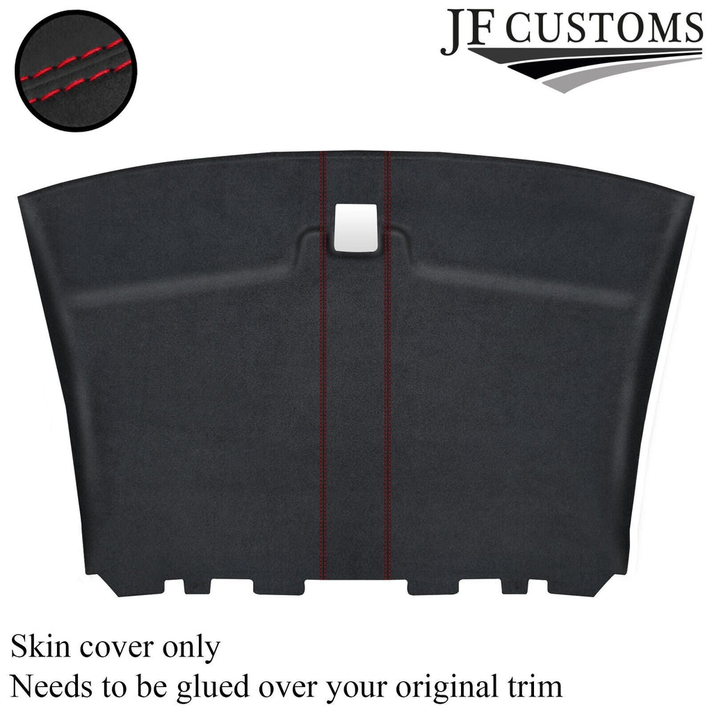 RED STITCH DARK GREY LUXE SUEDE HEADLINER COVER FITS HONDA CRX 88-91 CUSTOM NEW
