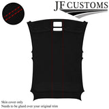 RED STITCH SUEDE ROOF HEADLINER COVER FOR ALFA ROMEO GIULIETTA 10-16 CUSTOM NEW