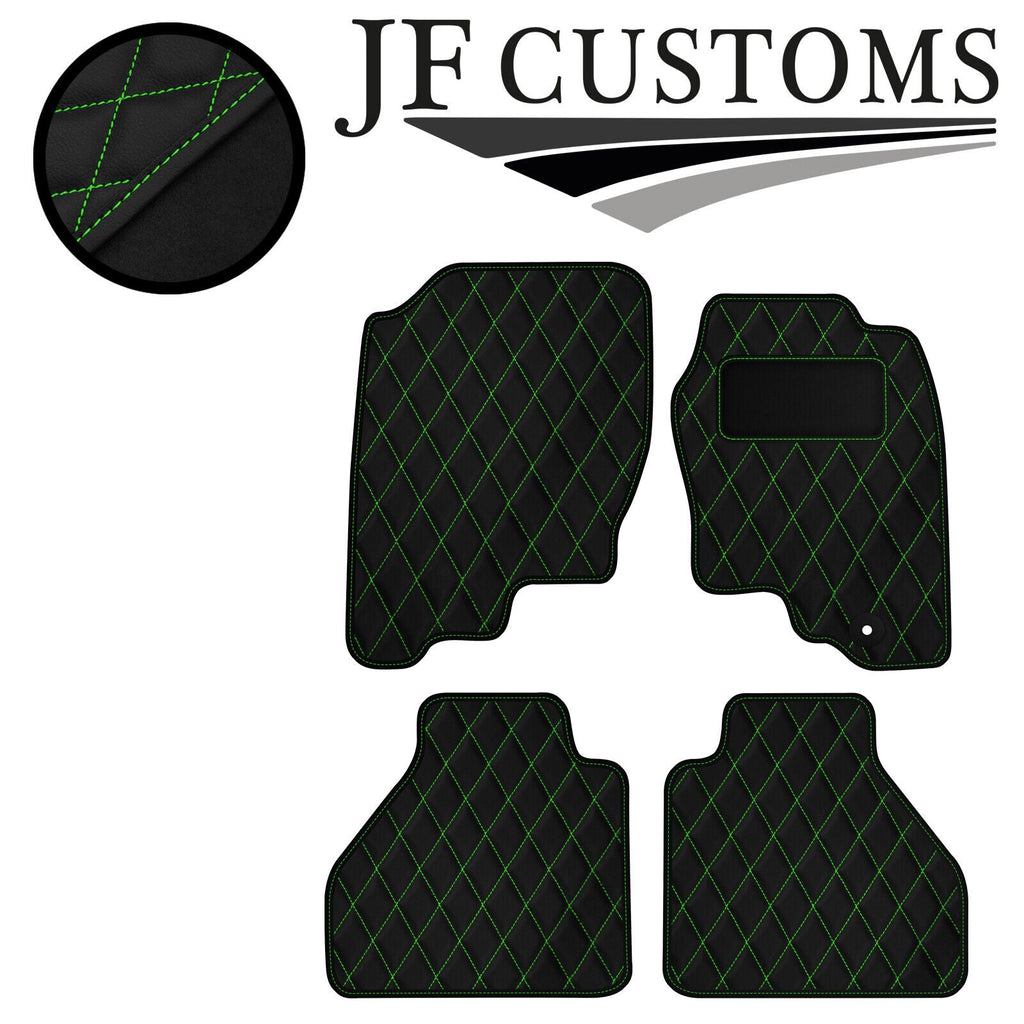 GREEN  DIAMOND VINYL 4X TAILORED FLOOR CARPET FOR NISSAN NAVARA D40 05-10 JF1