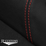 FITS FIAT 500 ABARTH 07-16 RED STITCH LEATHER REAR TAILGATE TRIM COVER