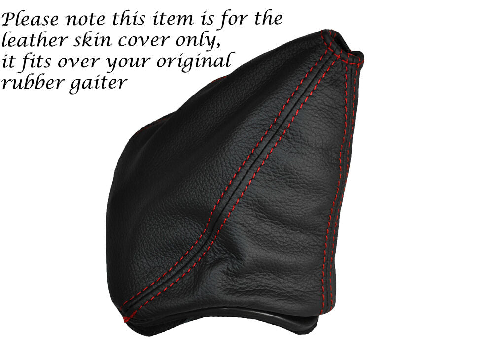 RED STITCH LTHR TRANSFER GEAR FITS TOYOTA LAND CRUISER LJ78 FITS OVER RUBBER