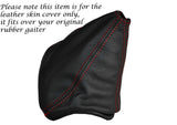 RED STITCH LTHR TRANSFER GEAR FITS TOYOTA LAND CRUISER LJ78 FITS OVER RUBBER