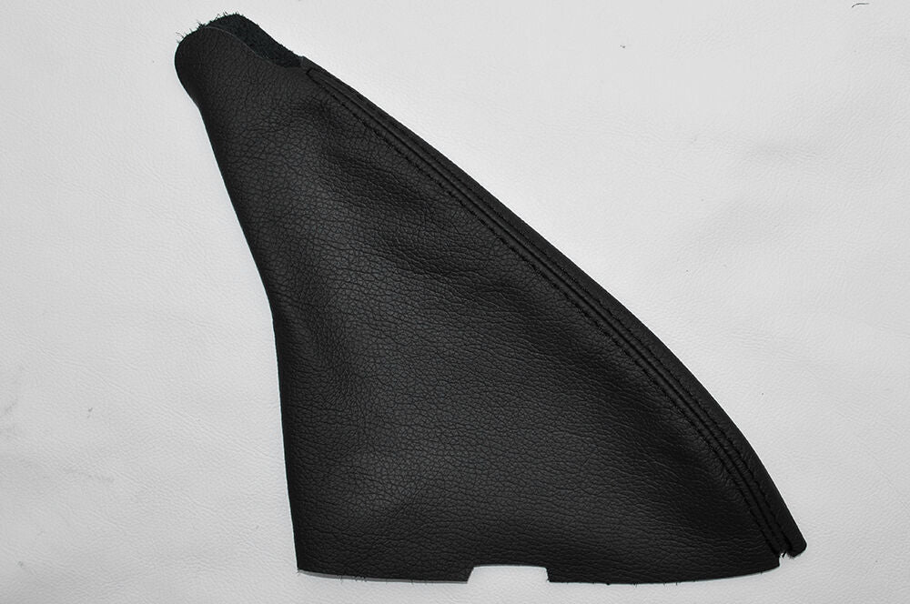 BLACK STITCH FITS MG ZR MGZR 2003-2005 LEATHER HANDBRAKE GAITER CUSTOM NEW