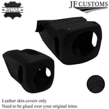 BLACK STITCH STEERING SHROUD COVER FOR PORSHE 911 991 BOXSTER CAYMAN 981 718