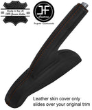 BROWN STITCH LEATHER HANDBRAKE GAITER FITS FITS NISSAN QASHQAI J10 2007-2013