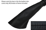 BLACK STITCHING LEATHER SKIN HANDBRAKE GAITER FITS VAUXHALL OPEL MANTA B