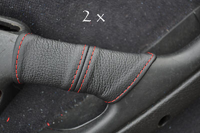 FITS VAUXHALL OPEL ASTRA F MK3  2X DOOR HANDLE COVERS red CUSTOM NEW MADE IN UK