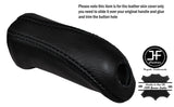 BLACK STITCH HANDBRAKE HANDLE COVER FOR BMW 4 SERIES F32 F33 F36 F82 F83 13-16