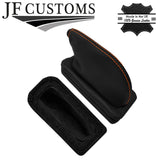 ORANGE STITCH LEATHER HANDBRAKE+FRAME FITS FORD ESCORT MK1 MK2 CAPRI MK1 68-80