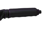 purple stitch FITS VW T4 TRANSPORTER CARAVELLE CAMPER HANDBRAKE HANDLE COVER
