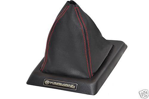 FITS VW CORRADO 88-96 LEATHER GEARGAITER SHIFT BOOT RED ST CUSTOM NEW MADE IN UK