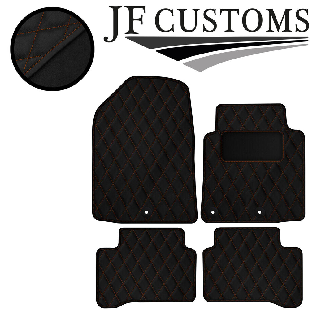 TAN DIAMOND VINYL 4X TAILORED FLOOR CARPET FOR HYUNDAI IONIQ HYBRID 16-21 JF1