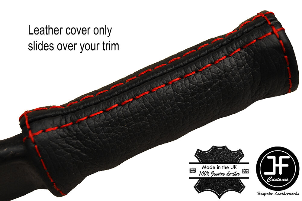 RED STITCHING HANDBRAKE HANDLE LEATHER COVER FITS TRIUMPH TR4A TR250 TR5 TR6