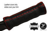RED STITCHING HANDBRAKE HANDLE LEATHER COVER FITS TRIUMPH TR4A TR250 TR5 TR6