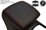 RED STITCHING ARMREST LID LEATHER COVER FITS NAVARA NP300 D23 2015-2017