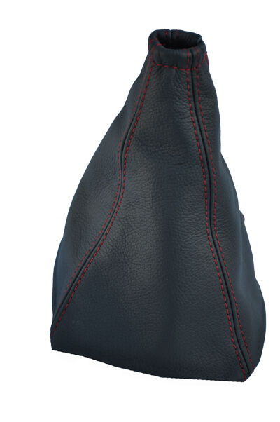 2003-2009 red stitch FITS KIA SORENTO LEATHER SHIFT BOOT CUSTOM NEW MADE IN UK