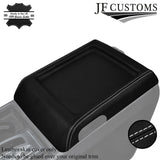 WHITE STITCH CENTER CONSOLE ARMREST LID LEATHER SKIN COVER FITS HUMMER H2 03-07