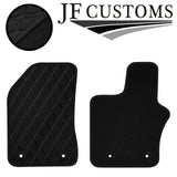 GREY DIAMOND STITCH VINYL 4X TAILORED FLOOR CARPET FOR JEEP RENEGADE 15-21 JF1