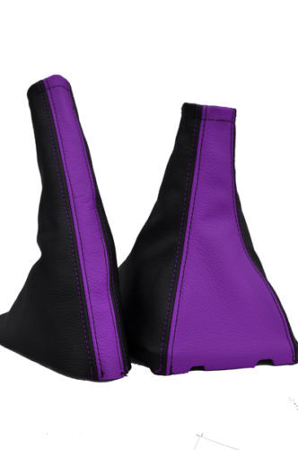 FITS VAUXHALL OPEL CALIBRA GEAR HANDBRAKE BLACK PURPLE CUSTOM NEW MADE IN UK