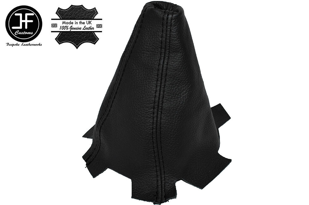 BLACK STITCH FITS  HONDA ACCORD 2009-2013 LEATHER MANUAL GEAR GAITER CUSTOM
