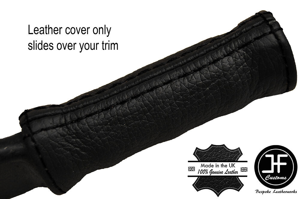 BLACK STITCHING HANDBRAKE HANDLE LEATHER COVER FITS TRIUMPH TR4A TR250 TR5 TR6