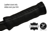 BLACK STITCHING HANDBRAKE HANDLE LEATHER COVER FITS TRIUMPH TR4A TR250 TR5 TR6