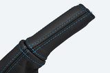 blue stitch FITS VAUXHALL OPEL ASTRA MK5 5 H HOLDEN 04-11 HANDBRAKE HANDLE COVER