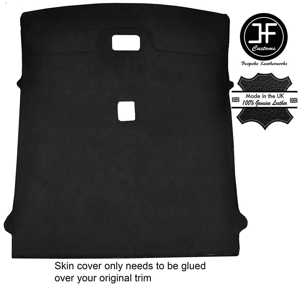 BLACK STITCH ROOF HEADLINING LUXE SUEDE COVER FITS SKYLINE R34 GTR GT-T 98-02