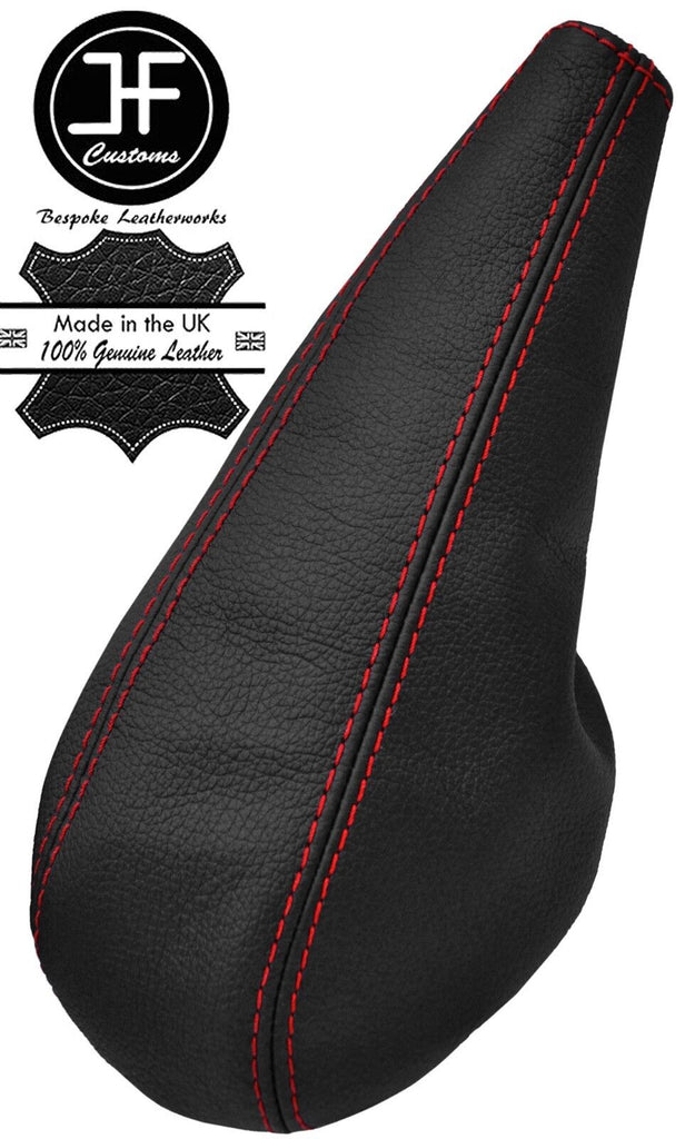 RED STITCH LEATHER HANDBRAKE GAITER COVER FITS ALFA ROMEO ALFETTA GTV6 74-86