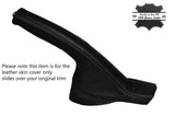GREY STITCH LEATHER HANDBRAKE GAITER FITS PORSCHE 986 BOXSTER & CARRERA 996