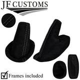 GREY STITCH SUEDE GEAR HANDBRAKE + FRAMES FOR LOTUS ELISE EXIGE 2004-2014