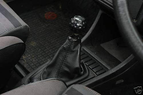 FITS VW GOLF 2 MK2 II 1983-91 NEW BLACK GEAR GAITER GAITOR CUSTOM NEW MADE IN UK