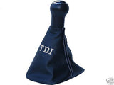 FITS VW GOLF 4 TDI MK4 SILVER GREYS TITC LEATHER GEAR GAITER MADE IN UK