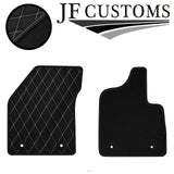 WHITE DIAMOND VINYL 4X TAILORED FLOOR CARPET FOR ALFA GIULIETTA AUTO 10-14 JF1