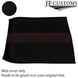 DSG2 RED DIAMOND STITCH LUXE SUEDE HEADLINER COVER FOR ROVER 25 MG ZR 99-05
