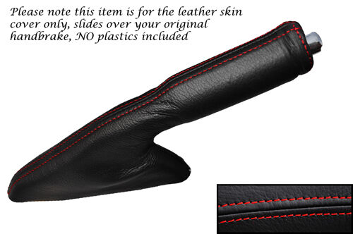 RED STITCHING FITS ROVER SD1 LEATHER HANDBRAKE GAITER COVER ONLY CUSTOM NEW