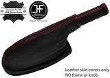 RED STICH HANDBRAKE GAITER OVER RUBBER+HANDLE FOR ALFA ROMEO SPIDER 105 EARLY