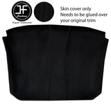 BLACK STITCH LINER ROOF HEADLINING LUXE SUEDE COVER FITS CORVETTE C6 2005-2013