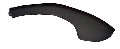 red stitch FITS JEEP GRAND CHEROKEE & COMMANDER 05-11 LEATHER HANDBRAKE GAITER