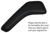 BLACK STITCH 2X HEADRES PILLAR TRIM LEATHER COVERS FITS SMART FORTWO 450 98-07
