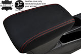 RED STITCHING LEATHER ARMREST COVER FITS VAUXHALL OPEL ASTRA K MK7 2016+