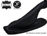 BLACK STITCH LEATHER HANDBRAKE GAITER E BRAKE BOOT FITS FORD MUSTANG 2015-2017