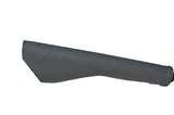BLUE STITCH FITS VW CADDY 2004-2010 GREY LEATHER HANDBRAKE GAITOR CUSTOM NEW