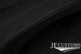 GREY STITCH 3X DASH TRIM LEATHER SKIN COVERS FITS LAND ROVER DEFENDER 07-14