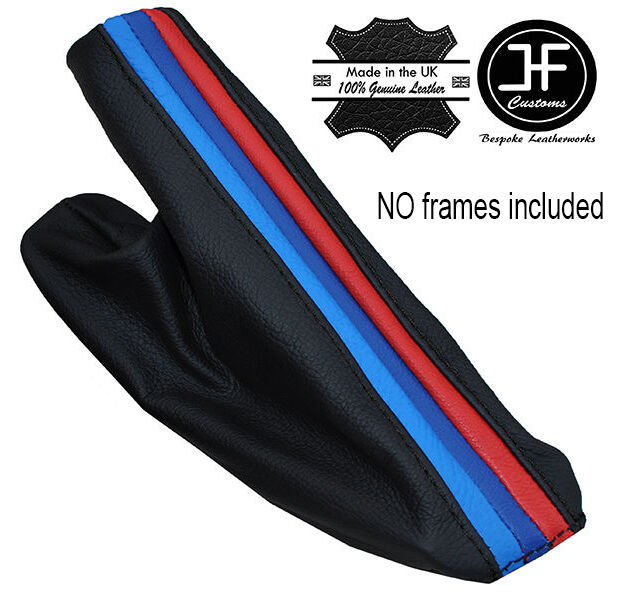 LONG TRI STRIPE BLACK STICH HANDBRAKE GAITER FOR BMW  F32 F33 F36 F82 F83