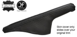 BLACK STITCH CARBON VINYL HANDBRAKE GAITER FITS AUDI TT MK1 1998-2006 CUSTOM NEW