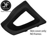 BLACK STITCH AUTO GEAR SURROUND NAPPA & SUEDE TRIM COVERS FOR BMW F22 F23 13-19