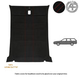 LUXE SUEDE HEADLINER COVER FOR VOLKSWAGEN PASSAT B2 1980-1985