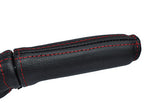 red stitch FITS MAZDA MX5 MK1 MK2 MIATA 89-03 LEATHER HANDBRAKE HANDLE COVER