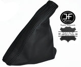 BLACK STITCH FITS VAUXHALL OPEL MERIVA A 2002-2010 HANDBRAKE GAITER LEATHER